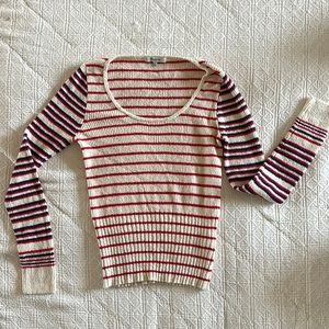 Madewell Striped Stillman Pullover Sweater